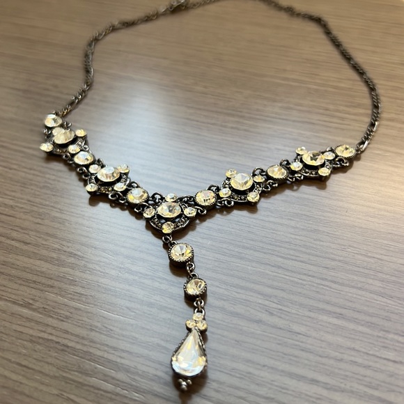 Black Statement Necklace - Picture 3 of 3